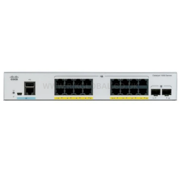 Cisco Catalyst Network Switch - C1000-16T-2G-L