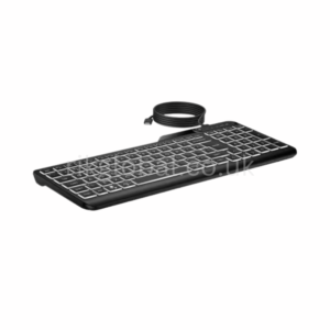 HP 405 Backlit Wired Keyboard: USB-A & USB-C, LED Glow