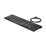 HP Wired Desktop 320K Keyboard - USB Connectivity, English (UK) for Desktop Computers