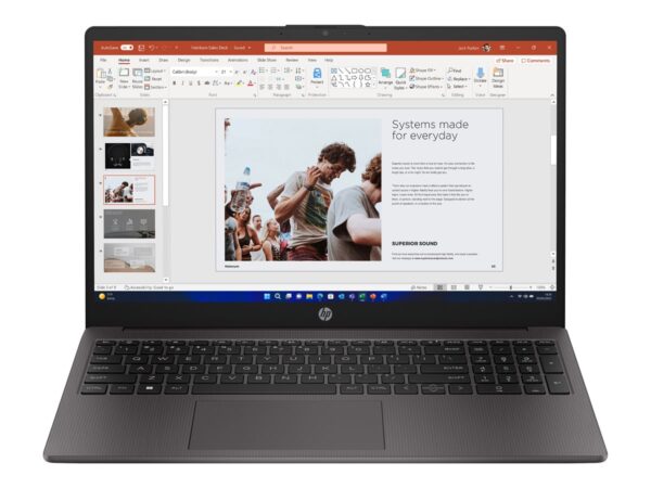 HP 250 G10 Laptop: Intel i5, 8GB RAM, 256GB SSD, 15.6" FHD, Win 11 Pro