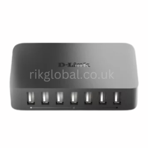 D-Link DUB-H7 2.0: Hi-Speed 7-Port USB Hub for PC & Mac | Backward Compatible